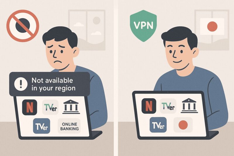 なぜ海外から日本のサービスにVPNが必要なのか