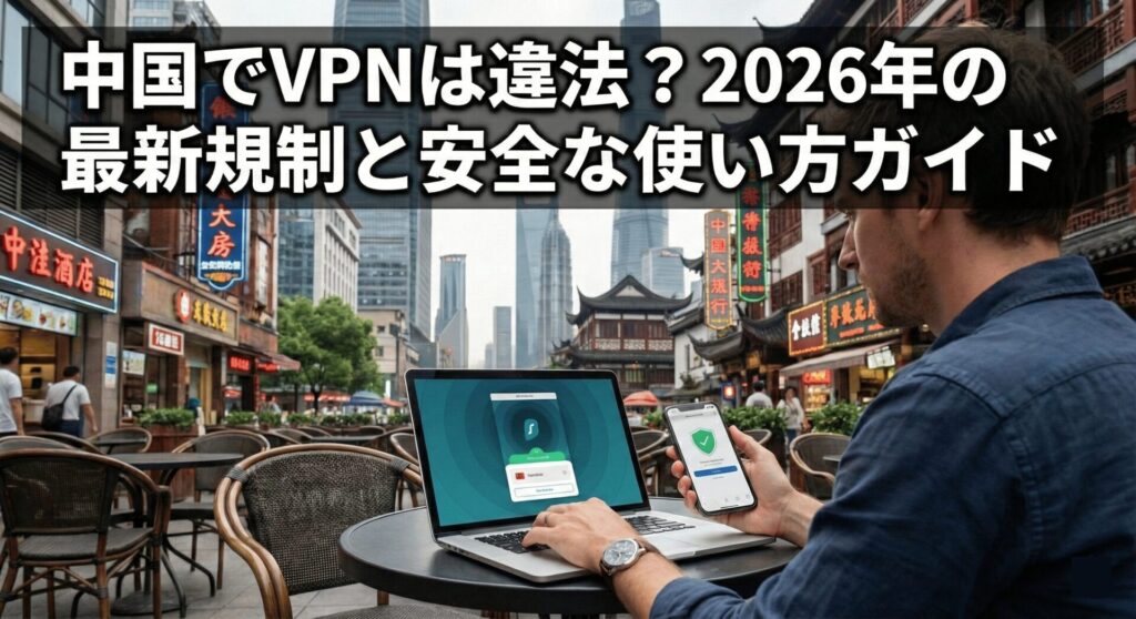 中国でVPNは違法？2026年の最新規制と安全な使い方ガイド